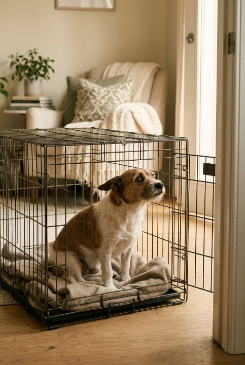 Why Does My Dog Panic in the Crate? (And What Actually Helps)