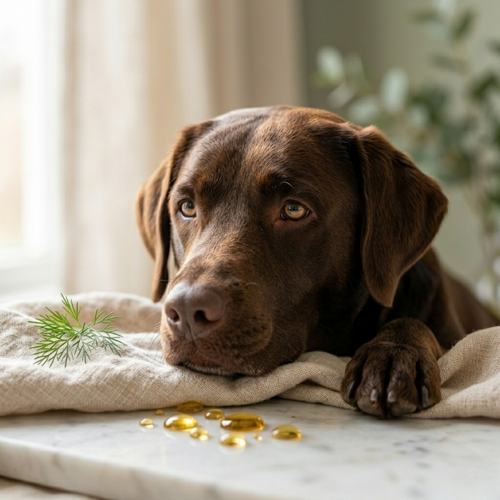 Calmi Salmon Oil — Omega-3 Skin & Coat Support for Dogs & Cats