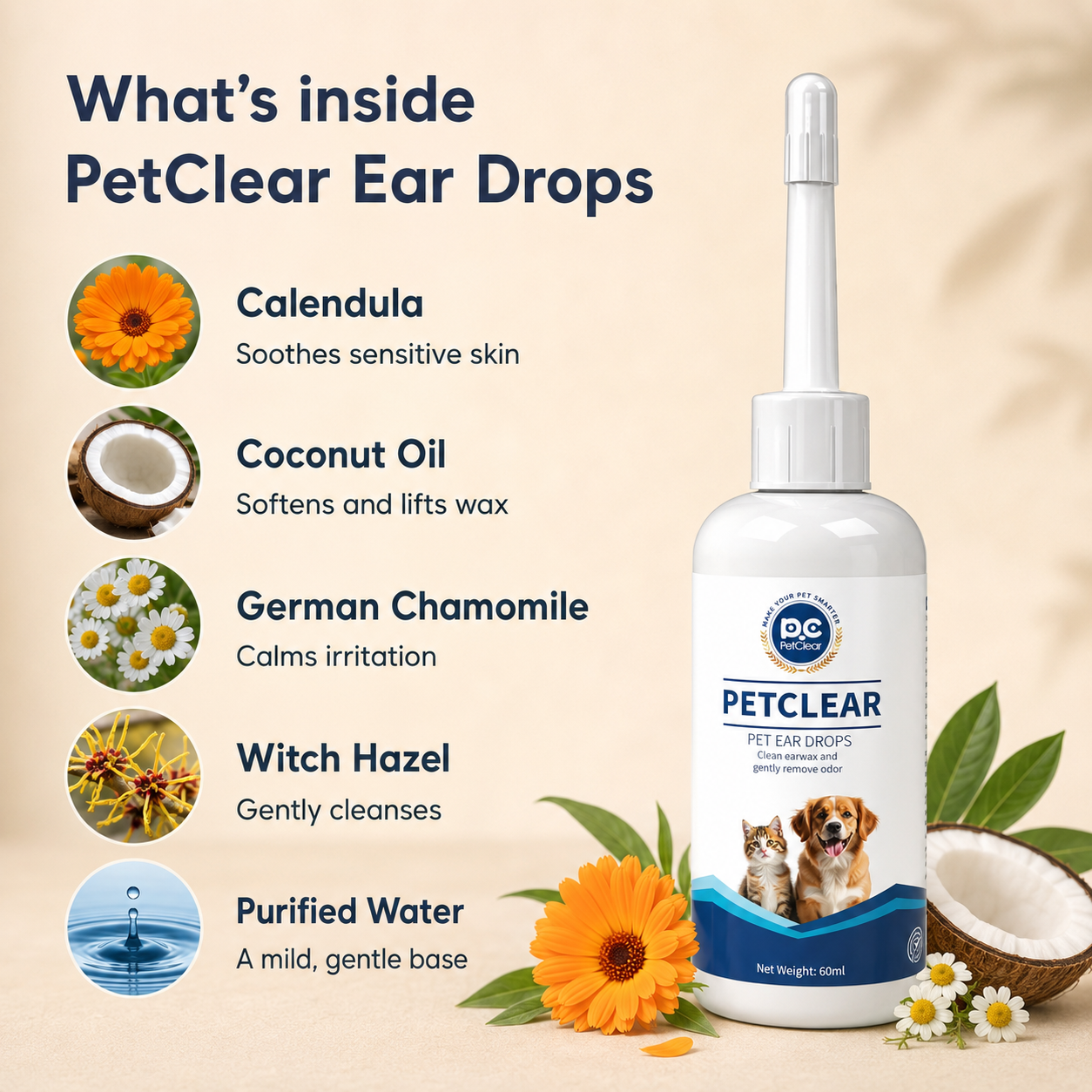 Stop the Head-Shaking and Musty Ear Smell, Gently